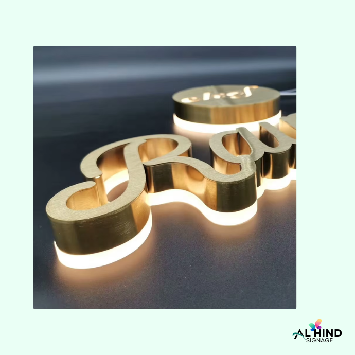 REVERSE CUTTING LETTAR BAORD (LED BACKLIT)