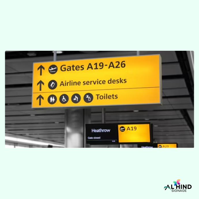 WAY FINDING SIGNAGE (LED BACKLIT)