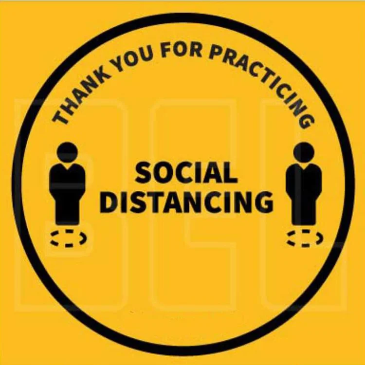 Social Distancing Signage