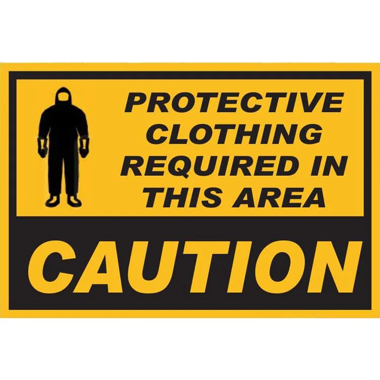Protective Clothing Signage