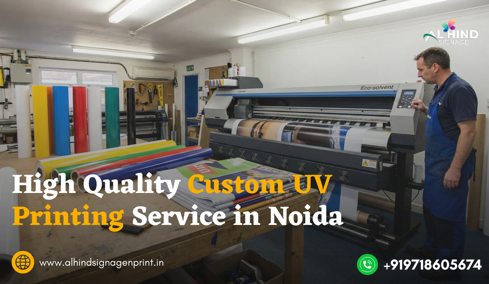 High Quality Custom UV Printing Service in Noida